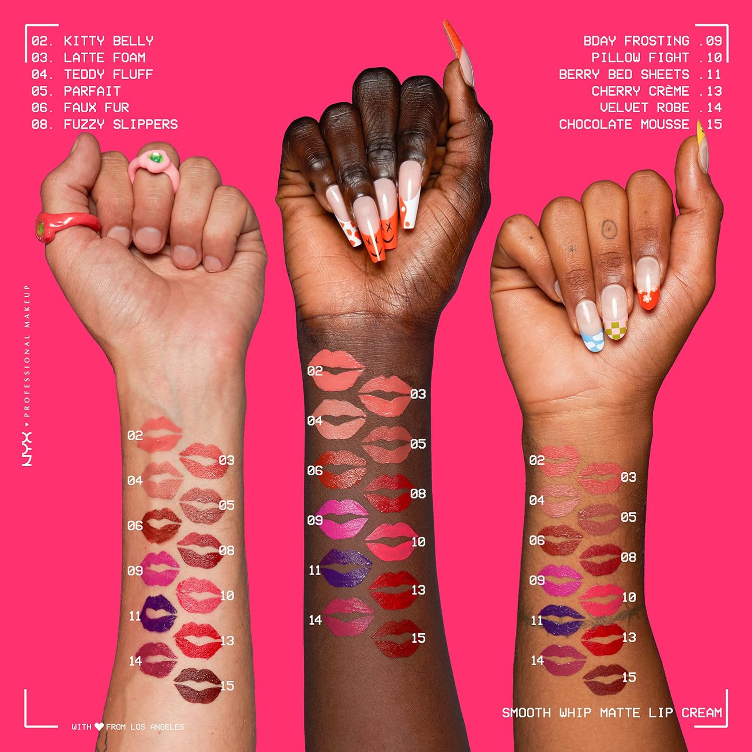 NYX Smooth Whip Matte Lip Cream Mini 1.6 ml | Cherry Creme