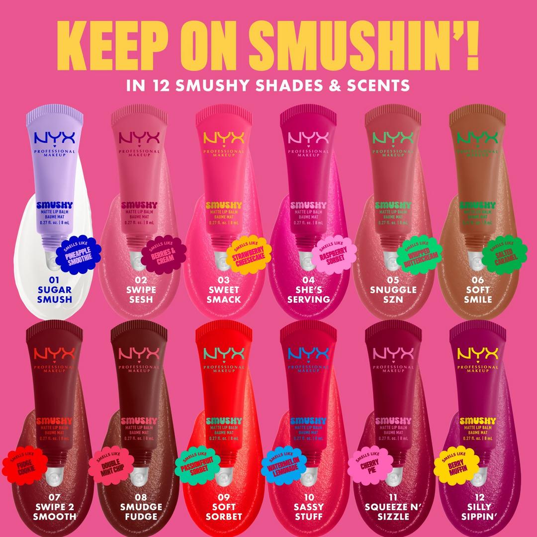 NYX Smushy Matte Lip Balm | Swipe Sesh
