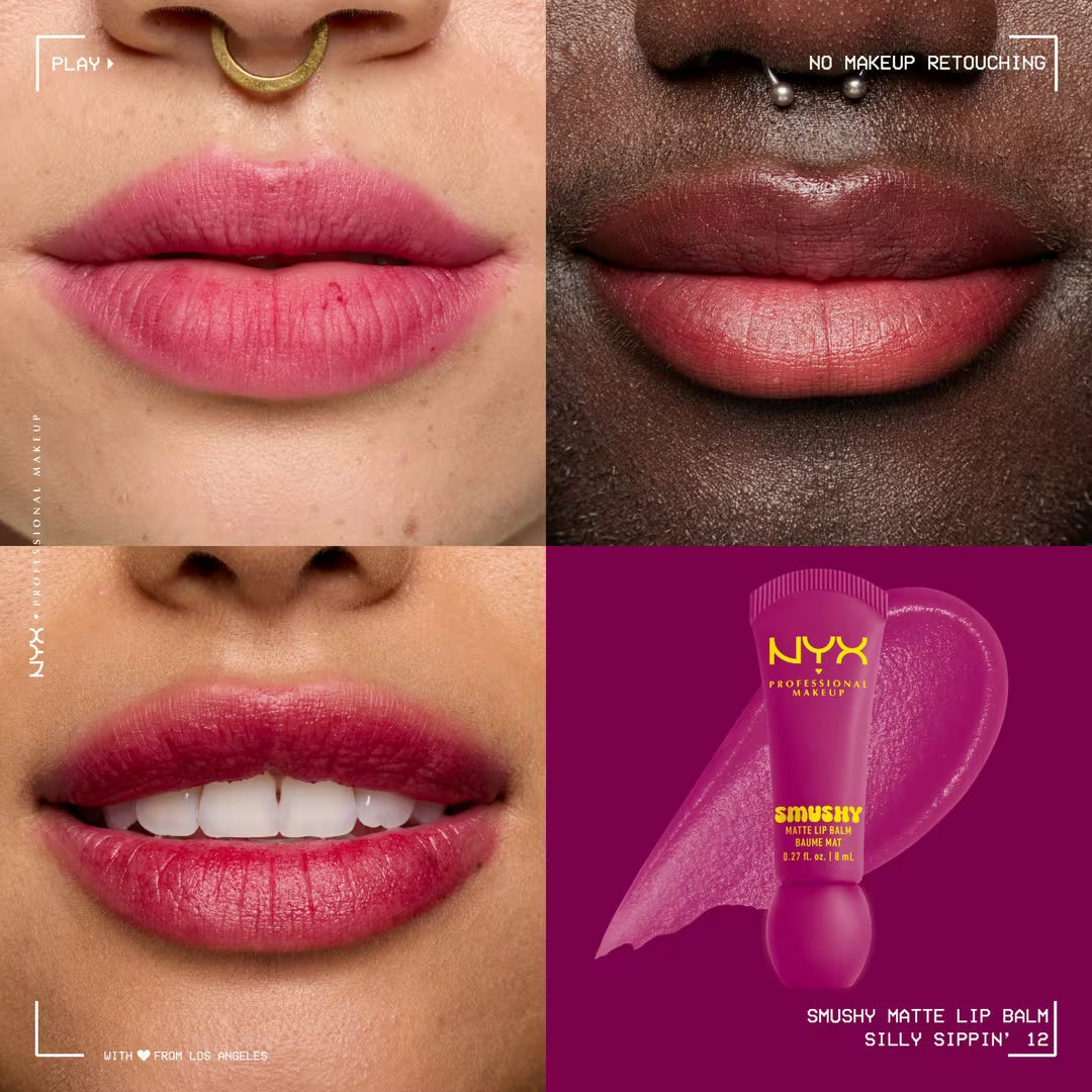 NYX Smushy Matte Lip Balm | Silly Sippin