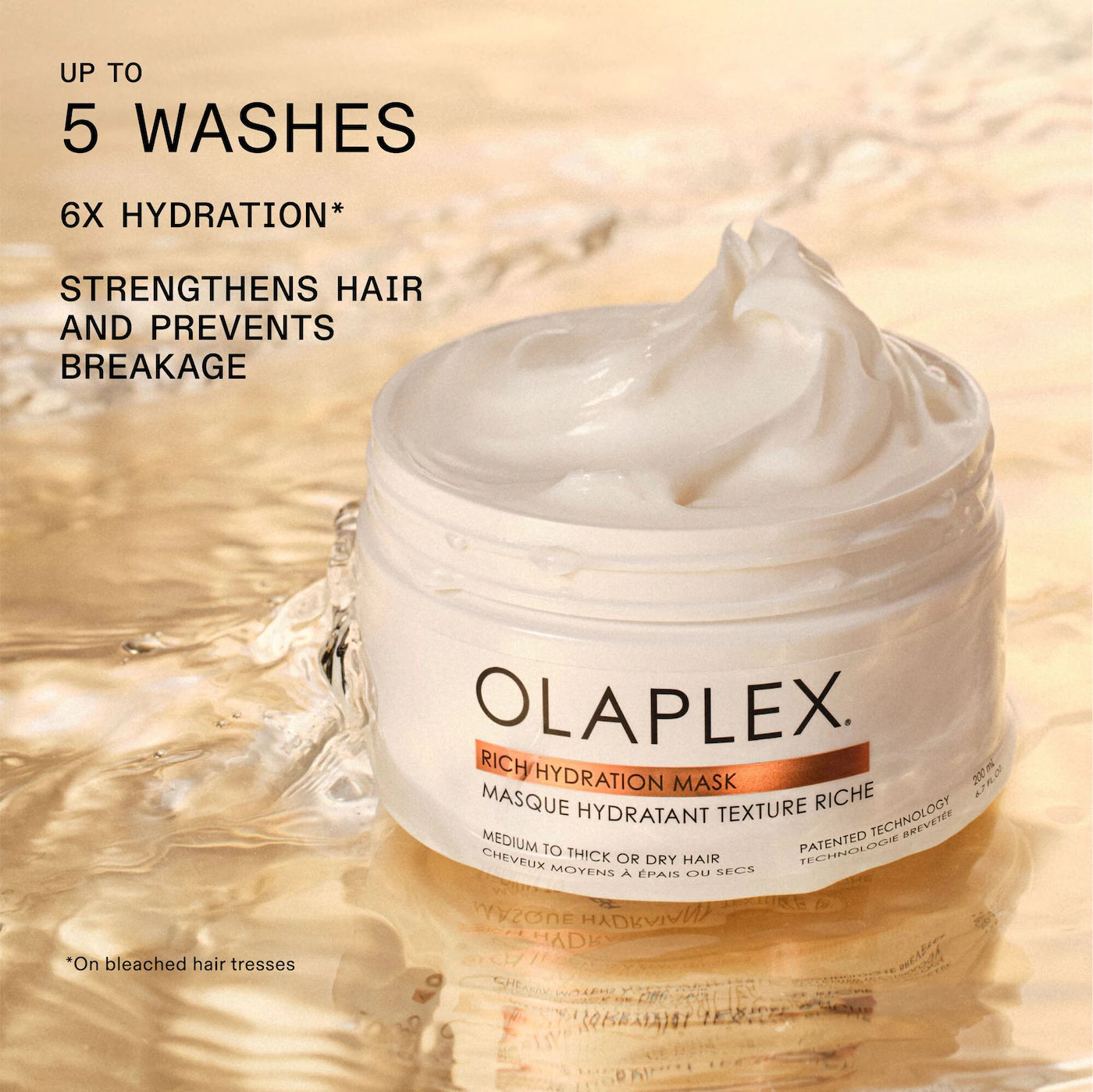 Olaplex Rich Moisture Hydration Mask for Dry or Medium to Thick Hair 200 ml / 6.7 oz