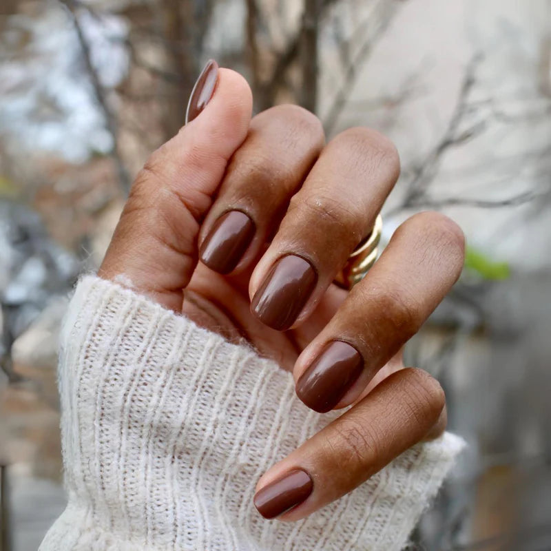 Olive & June Tab Press-Ons | Americano Short Squoval