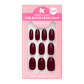 Olive & June Tab Press-Ons | Cabernet Medium Oval