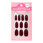 Olive & June Tab Press-Ons | Cabernet Medium Oval
