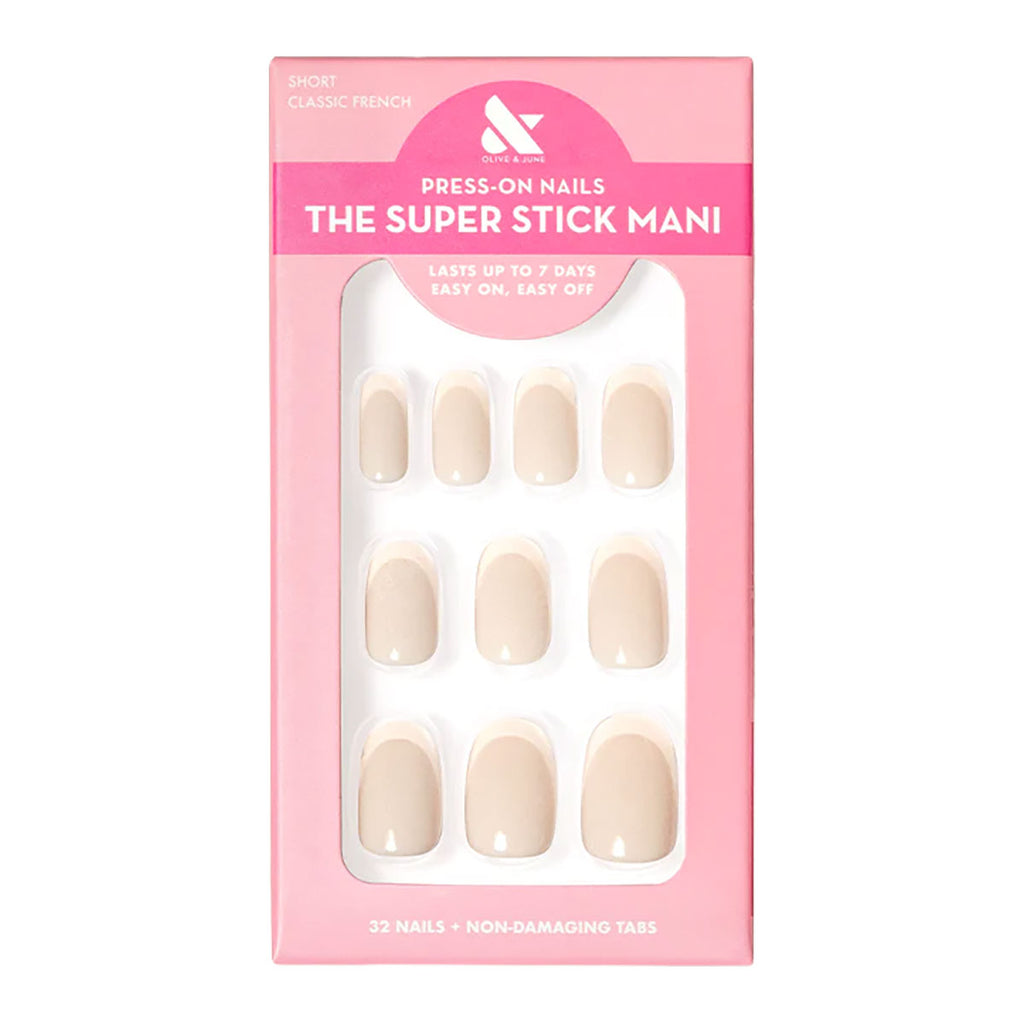 Olive & June Tab Press-Ons | Classic French Short Round