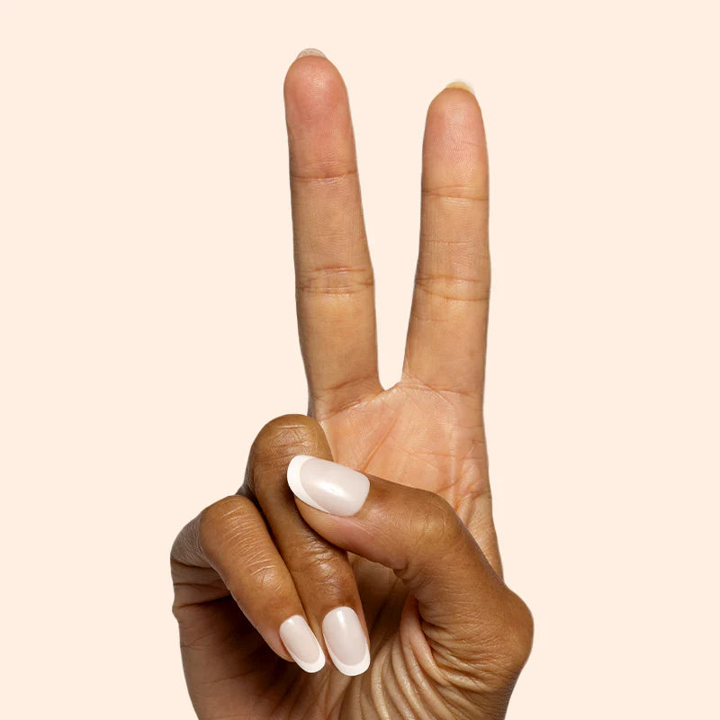 Olive & June Tab Press-Ons | Classic French Short Round