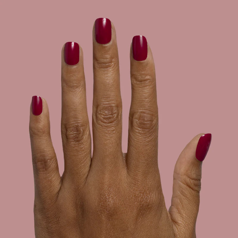 Olive & June Tab Press-Ons | Mulberry Extra Short Squoval