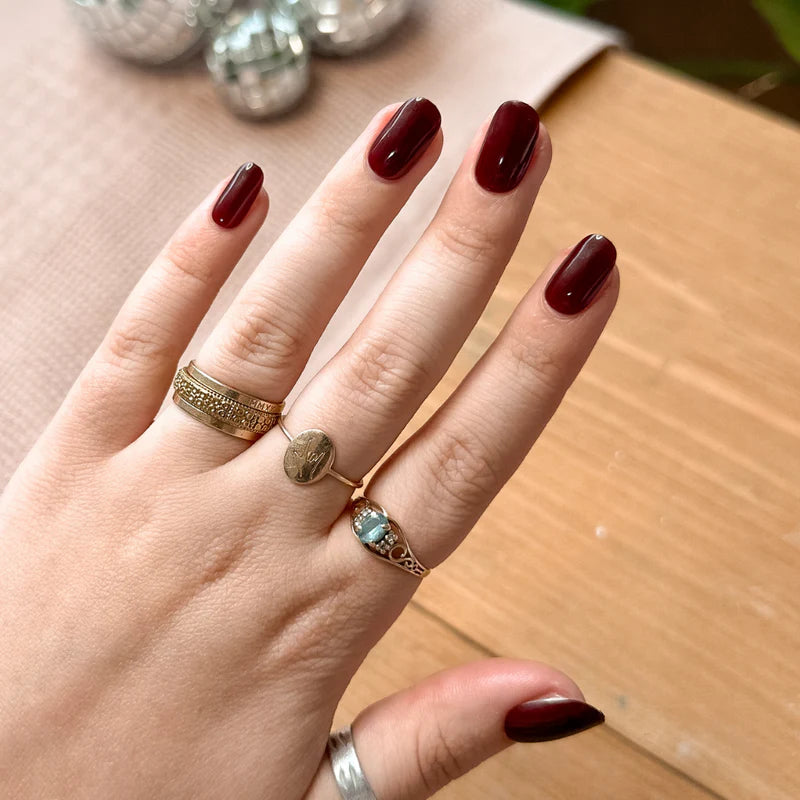 Olive & June Tab Press-Ons | Vineyard Short Round