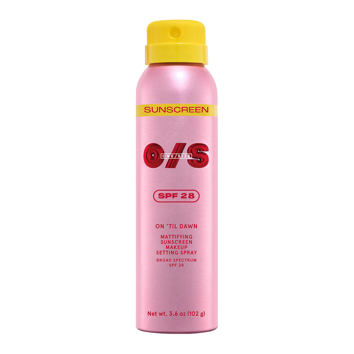 ONE/SIZE On 'Til Dawn Mattifying Sunscreen Makeup Setting Spray SPF 28 142 ml / 3.6 oz