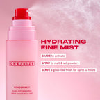 ONE/SIZE Powder Melt Glass Setting Spray Mini 1 oz / 30 ml