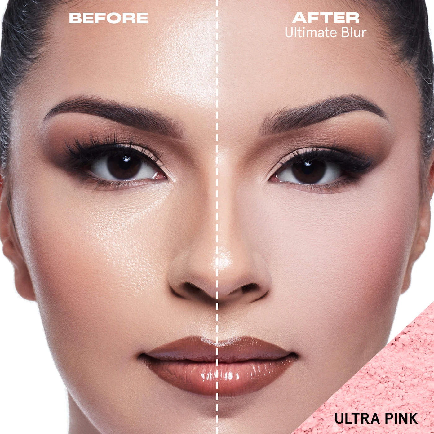 ONE/SIZE Ultimate Blurring Setting Powder Blurred & Bright Travel Duo | Translucent / Ultra Pink