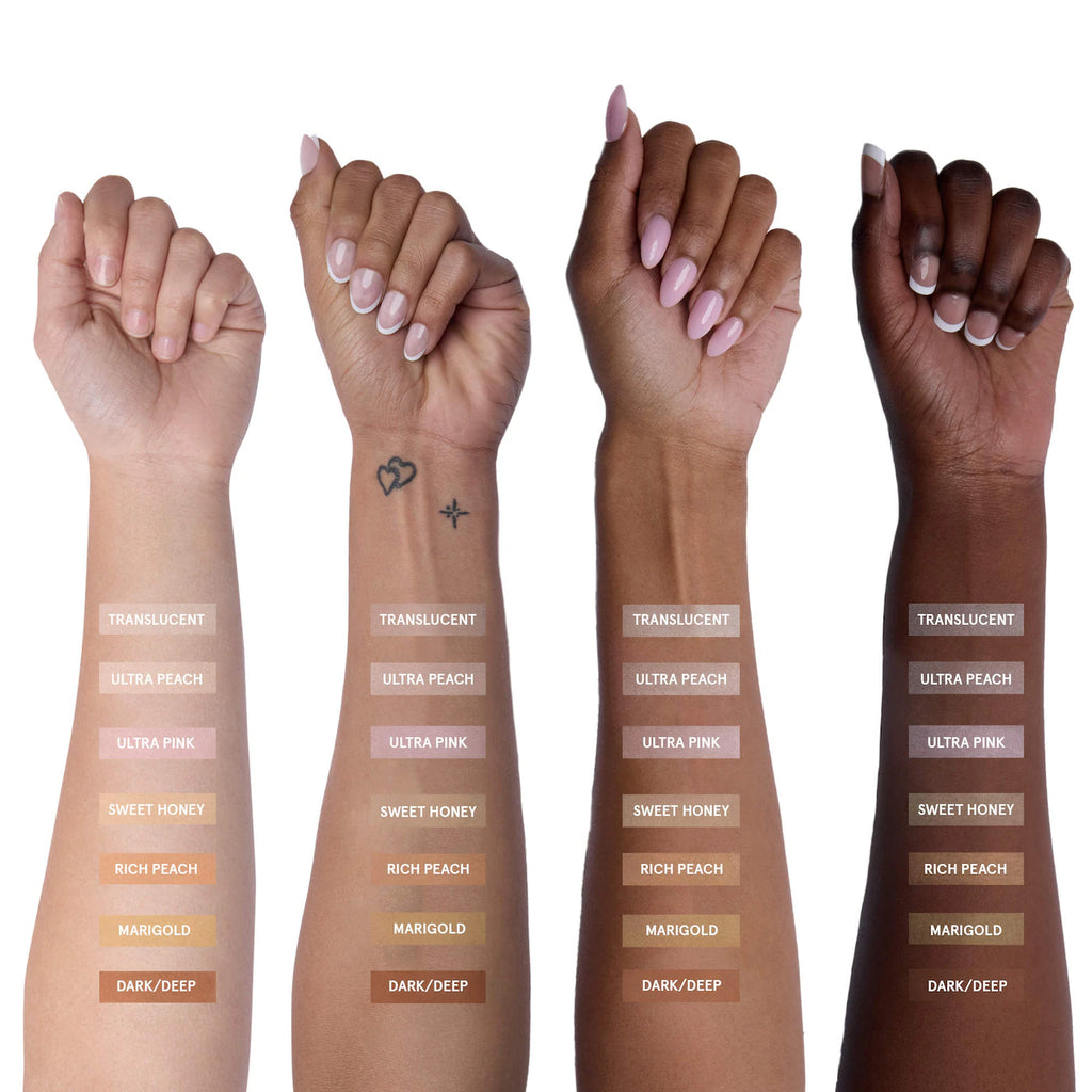 ONE/SIZE Ultimate Blurring Setting Powder Blurred & Bright Travel Duo | Translucent / Ultra Pink