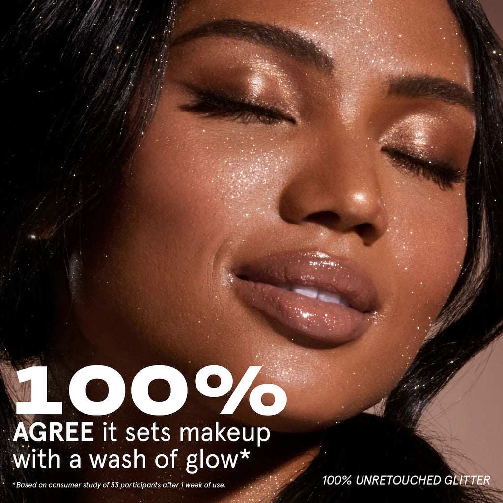 ONE/SIZE On 'Til Dawn Waterproof Glitter Setting Spray | Brown Sugar