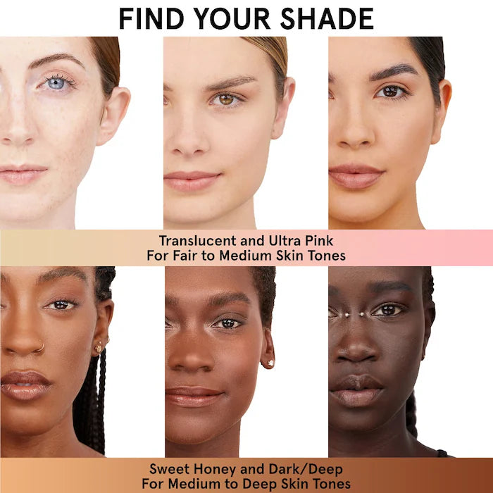 ONE/SIZE Ultimate Blurring Setting Powder Mini 6.5 g | Ultra Pink