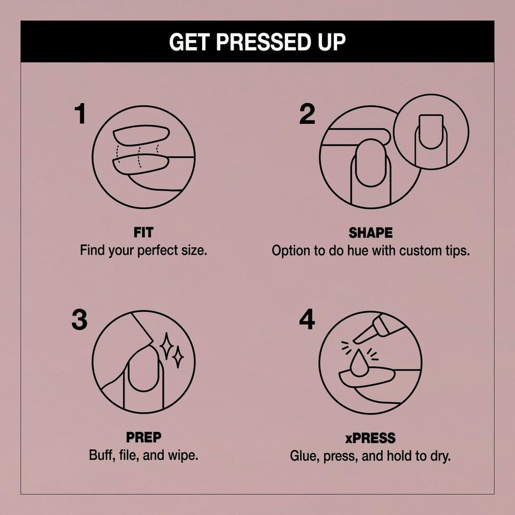 OPI xPRESS/On Business Casual Press On Nails