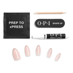 OPI xPRESS/On A Silver Of Paradise Long Press On Nails