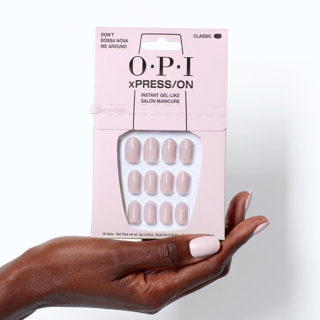 OPI xPRESS/On Don't Bossa Nova Me Around Classic Press On Nails