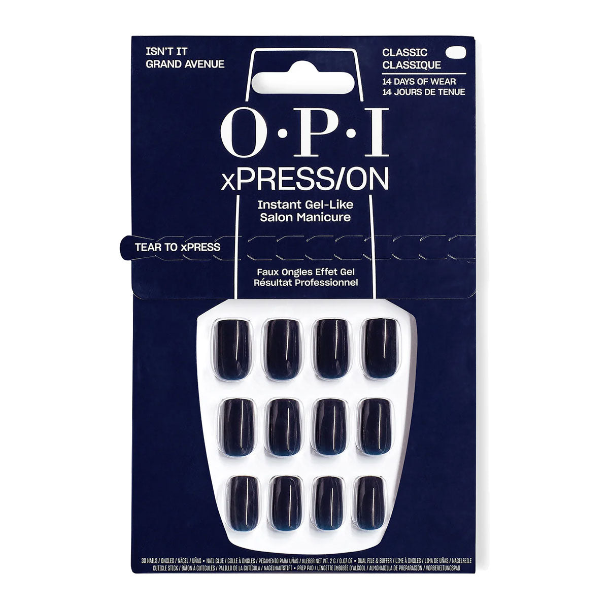 OPI xPRESS/On Isn’t it Grand Avenue Classic Press On Nails