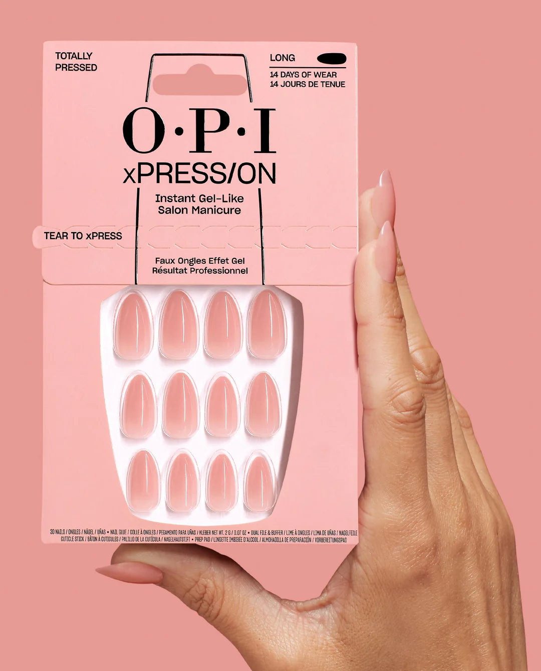 OPI xPRESS/On Totally Pressed Long Press On Nails