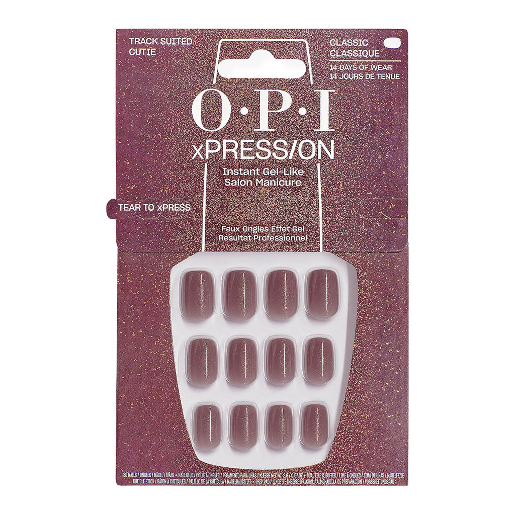 OPI xPRESS/On Track Suited Cutie Classic Press On Nails