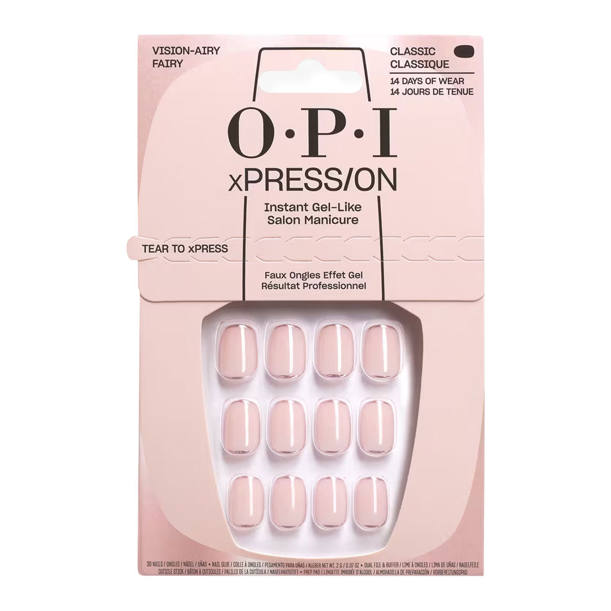 OPI xPRESS/ON Vision-airy Fairy Classic Press On Nails