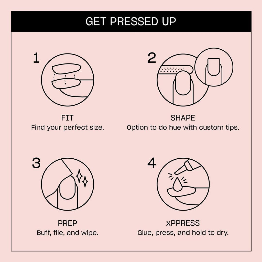 OPI xPRESS/ON Vision-airy Fairy Classic Press On Nails