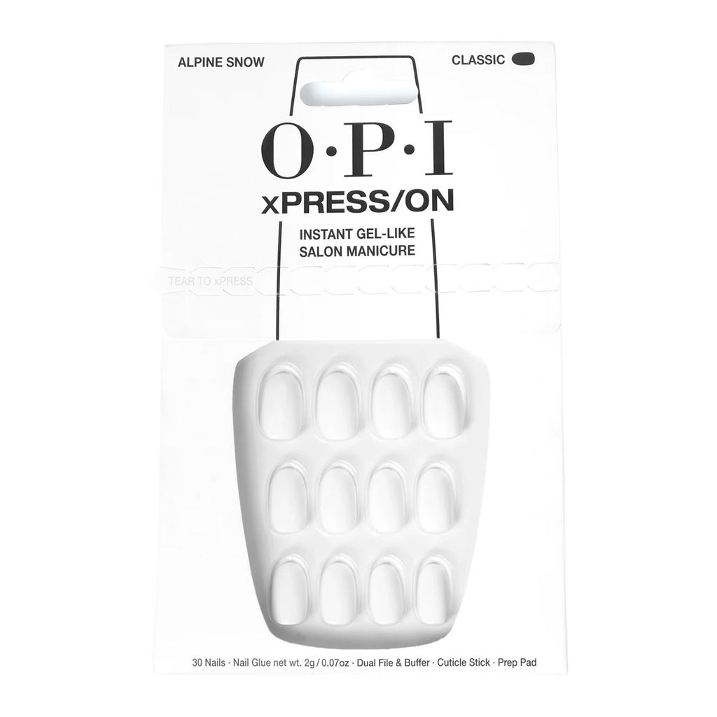OPI xPRESS/On Alpine Snow Classic Press On Nails