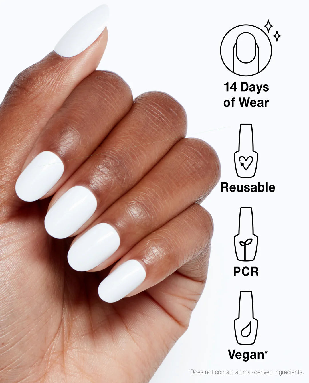 OPI xPRESS/On Alpine Snow Classic Press On Nails