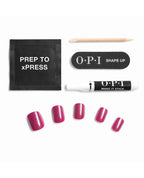 OPI xPRESS/On Cranberry Cosmo Classic Press On Nails