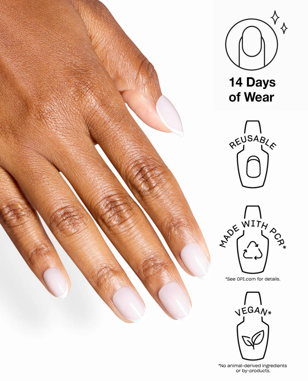 OPI xPRESS/On French Silk Classic Press On Nails