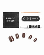OPI xPRESS/On Hot Toddy Naughty Classic Press On Nails