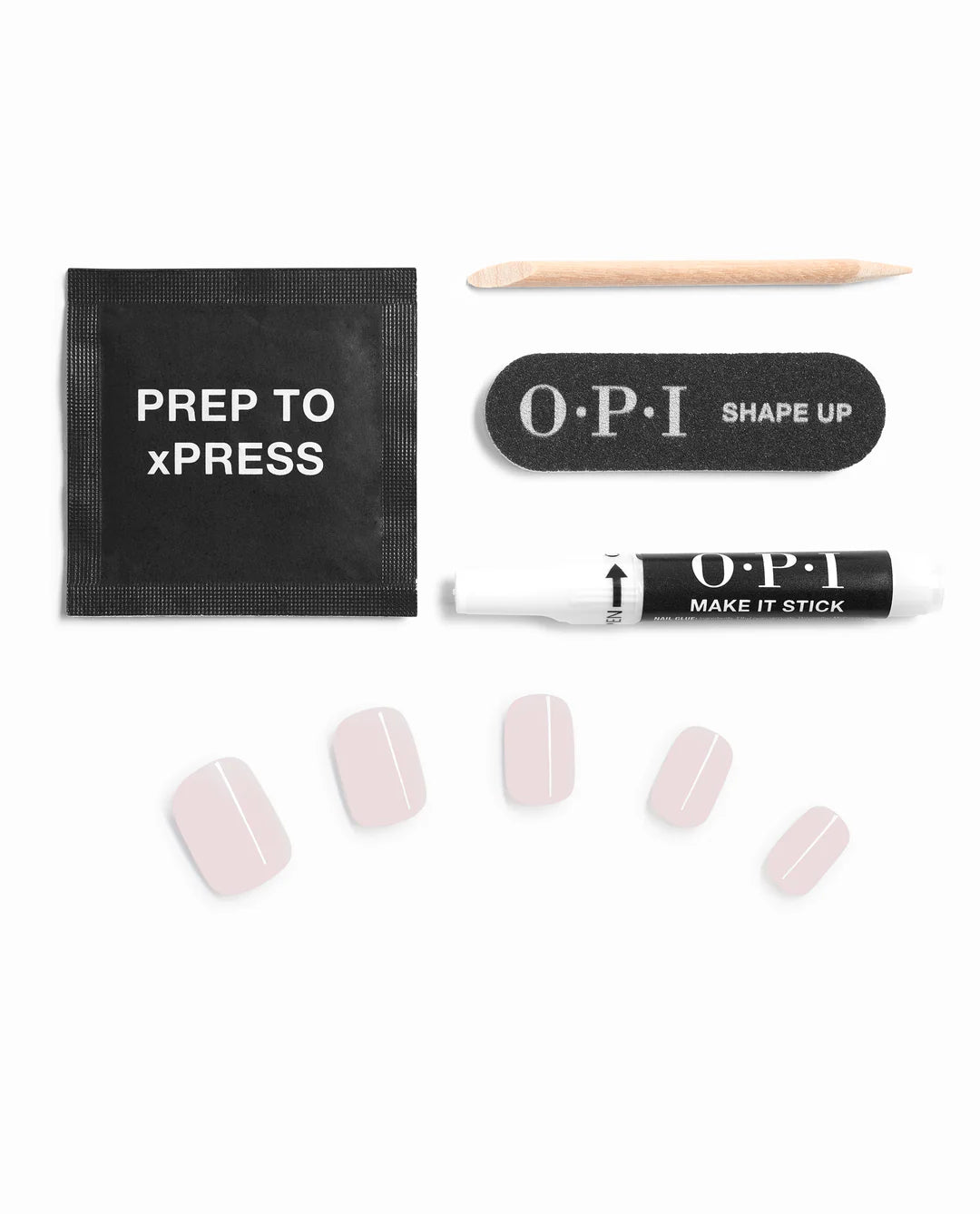 OPI xPRESS/On  OPI'm A Bubble Bunny Classic Press On Nails