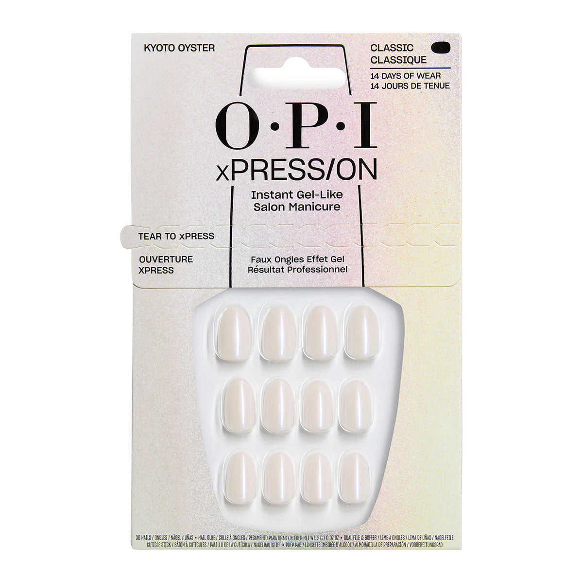 OPI xPRESS/On Kyoto Oyster Classic Press On Nails