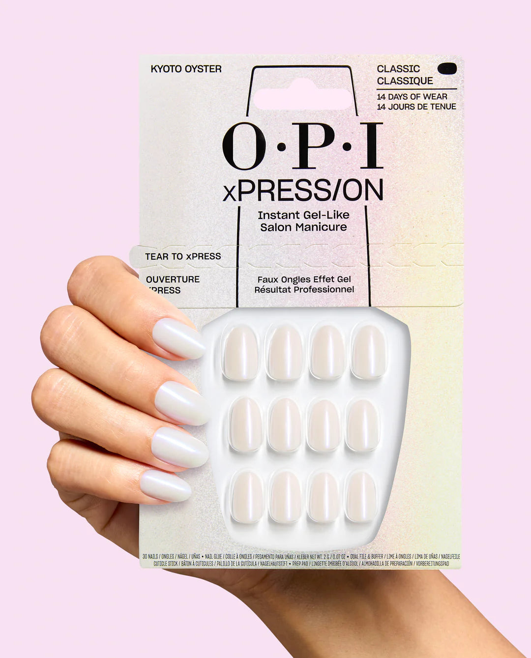 OPI xPRESS/On Kyoto Oyster Classic Press On Nails