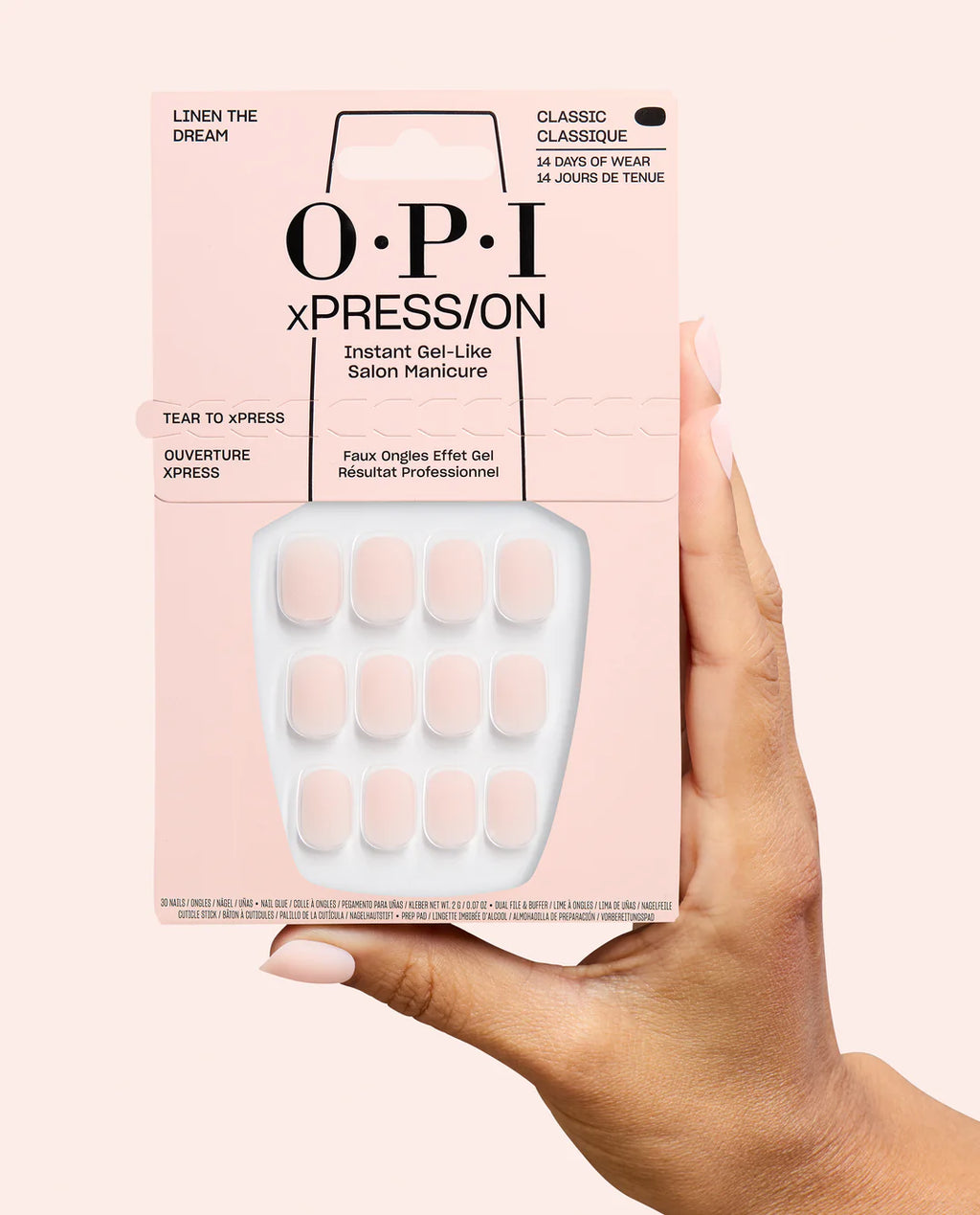 OPI xPRESS/On Linen the Dream Classic Press On Nails