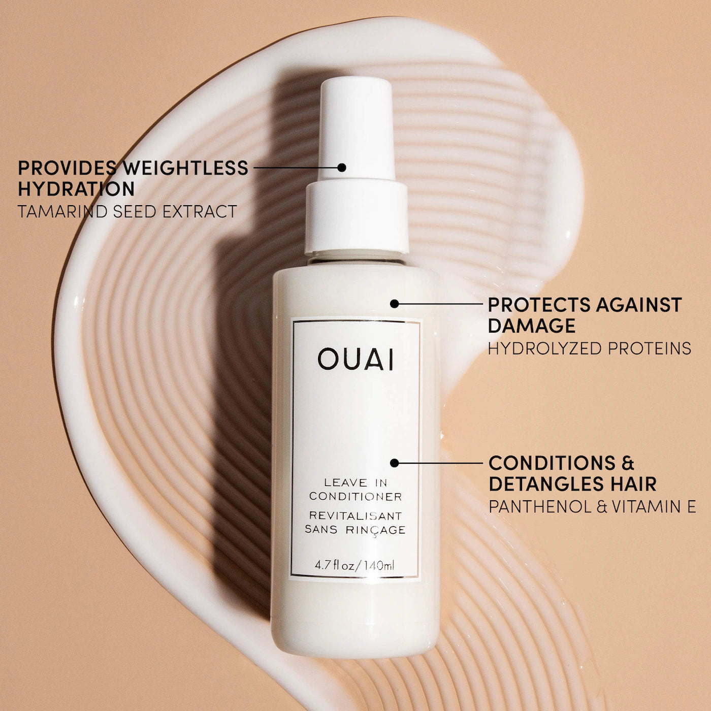 OUAI Leave In Conditioner 140 ml / 4.7 oz