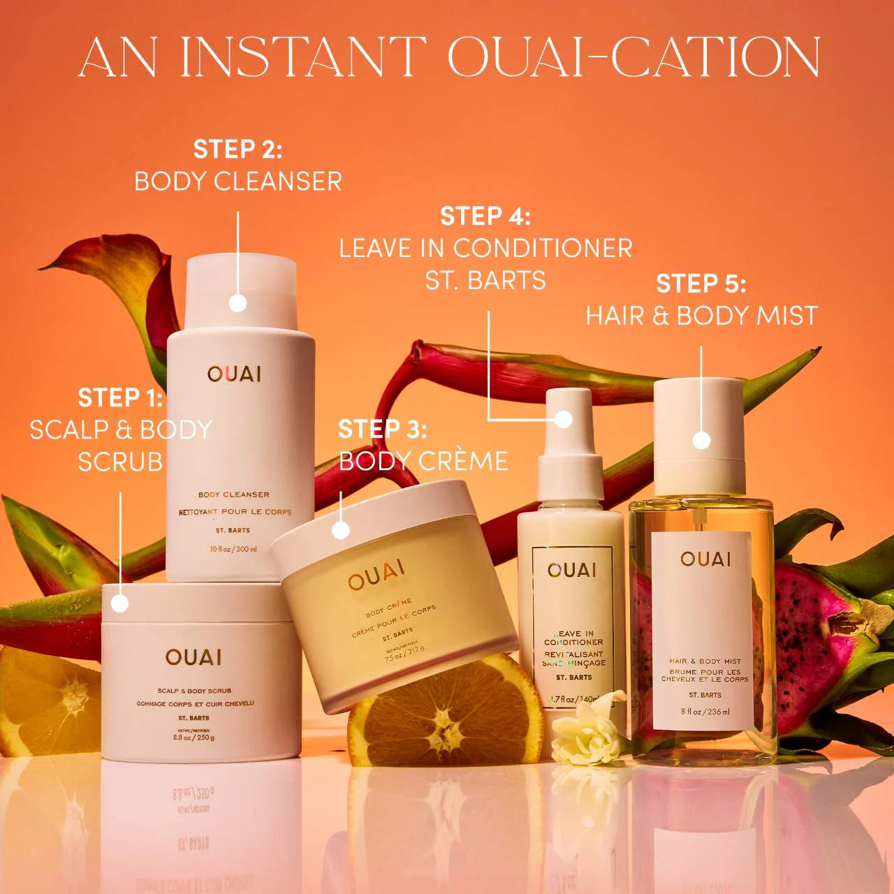OUAI Leave In Conditioner St. Barts 140 ml / 4.7 oz