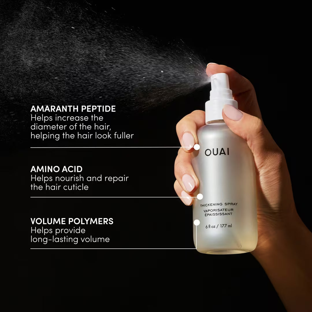 OUAI Thickening & Volume Spray for Fine Hair 177 ml / 6 oz