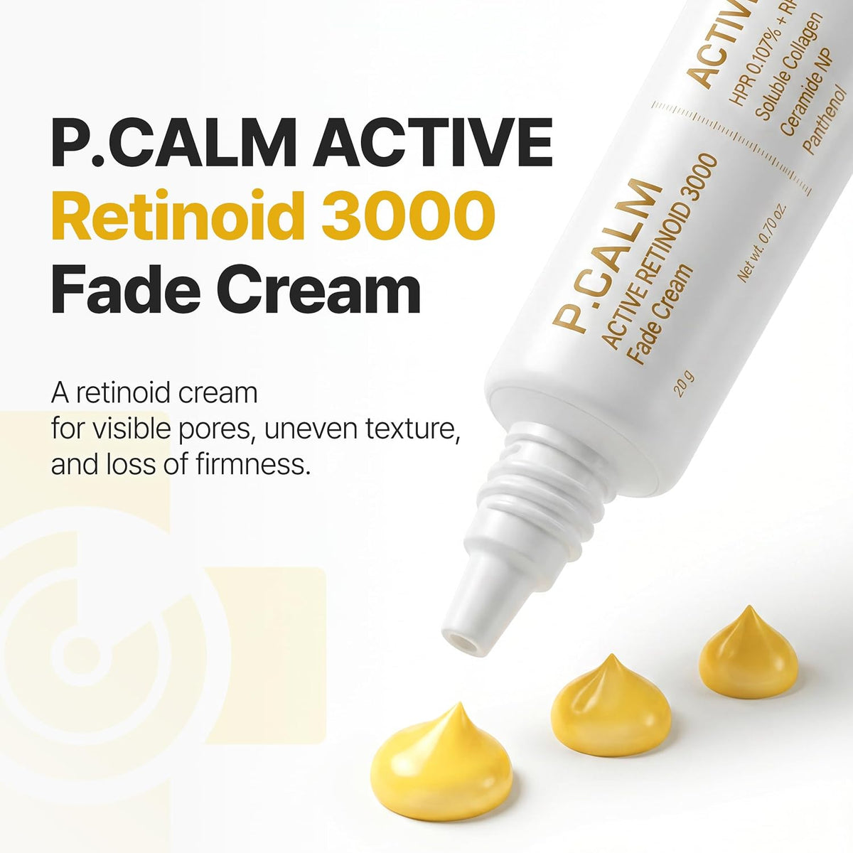 P.CALM Active Retinoid 3000 Fade Cream 20 ml