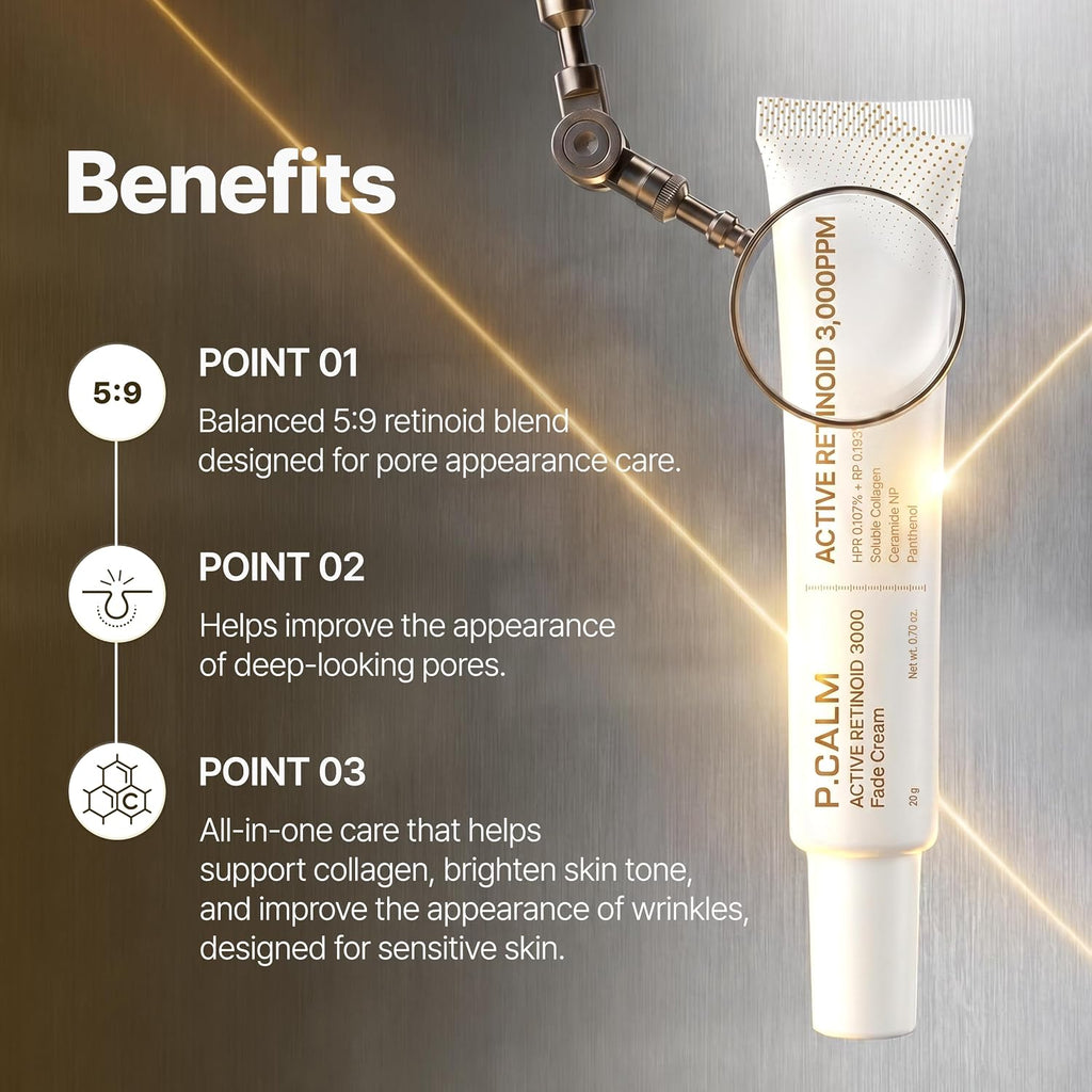 P.CALM Active Retinoid 3000 Fade Cream 20 ml
