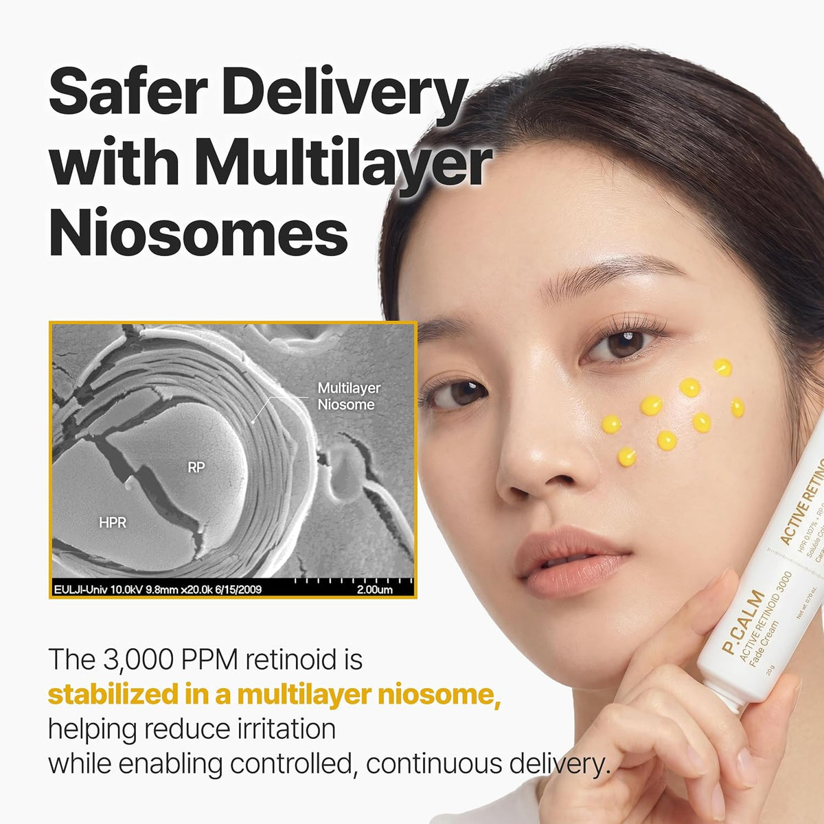 P.CALM Active Retinoid 3000 Fade Cream 20 ml