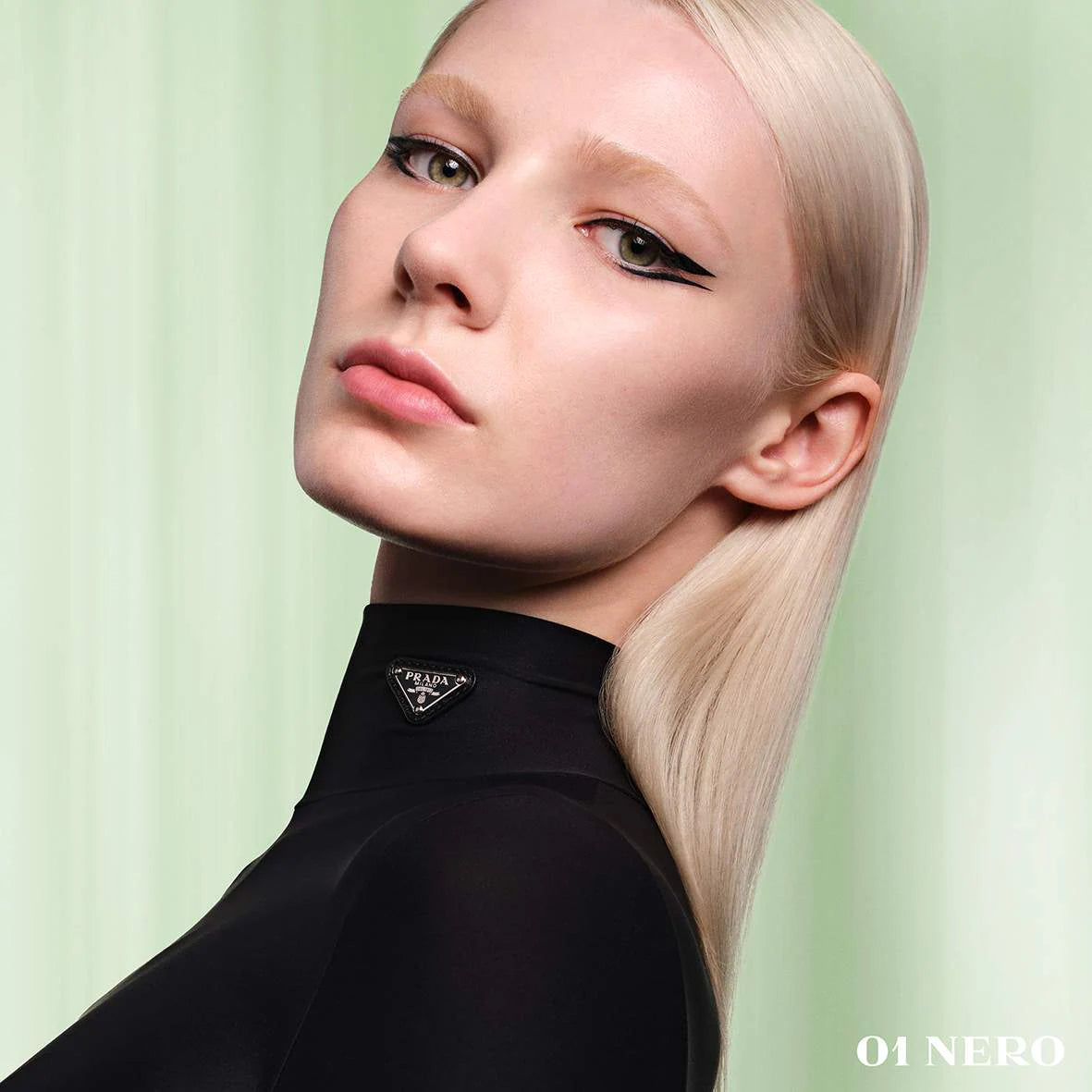 Prada Beauty Pradalines Gliding Waterproof Smudge Proof Eye Pencil | 01 Nero