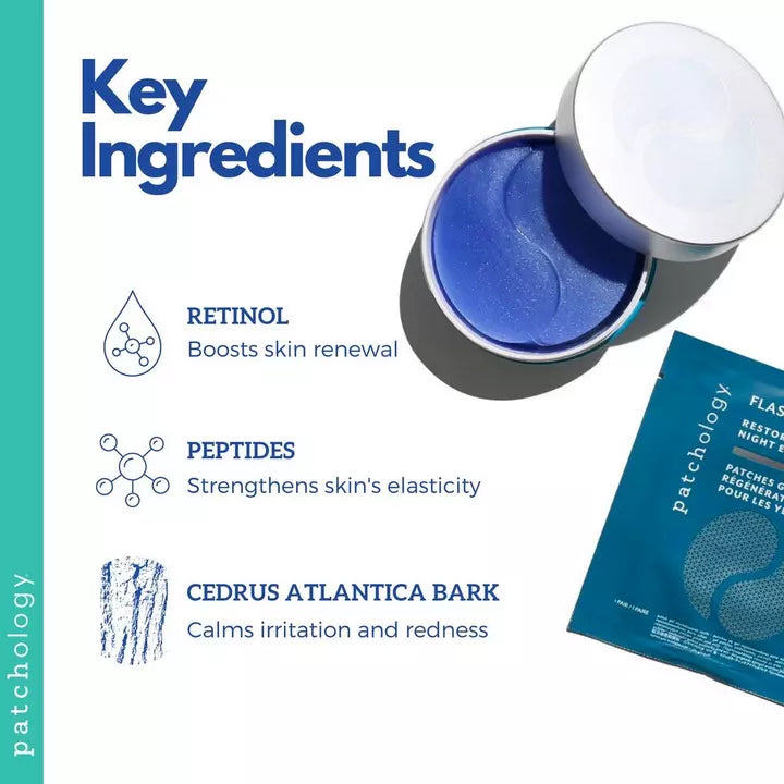 Patchology Restoring Night Eye Gels 15 Pares