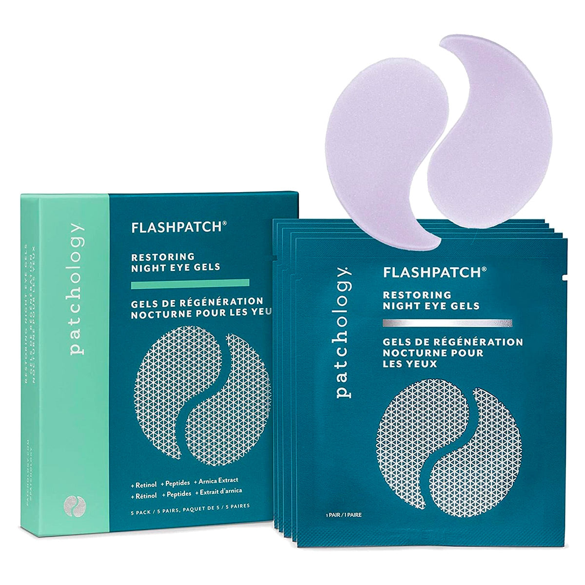 Patchology Restoring Night Eye Gels 5 Pares