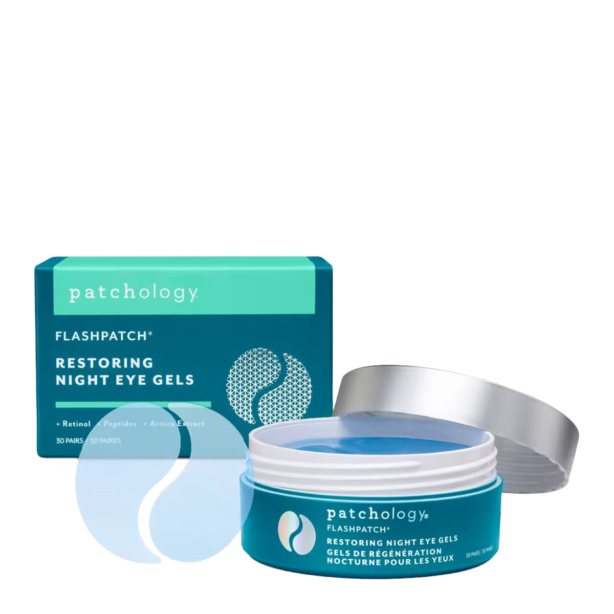 Patchology Restoring Night Eye Gels 30 Pares