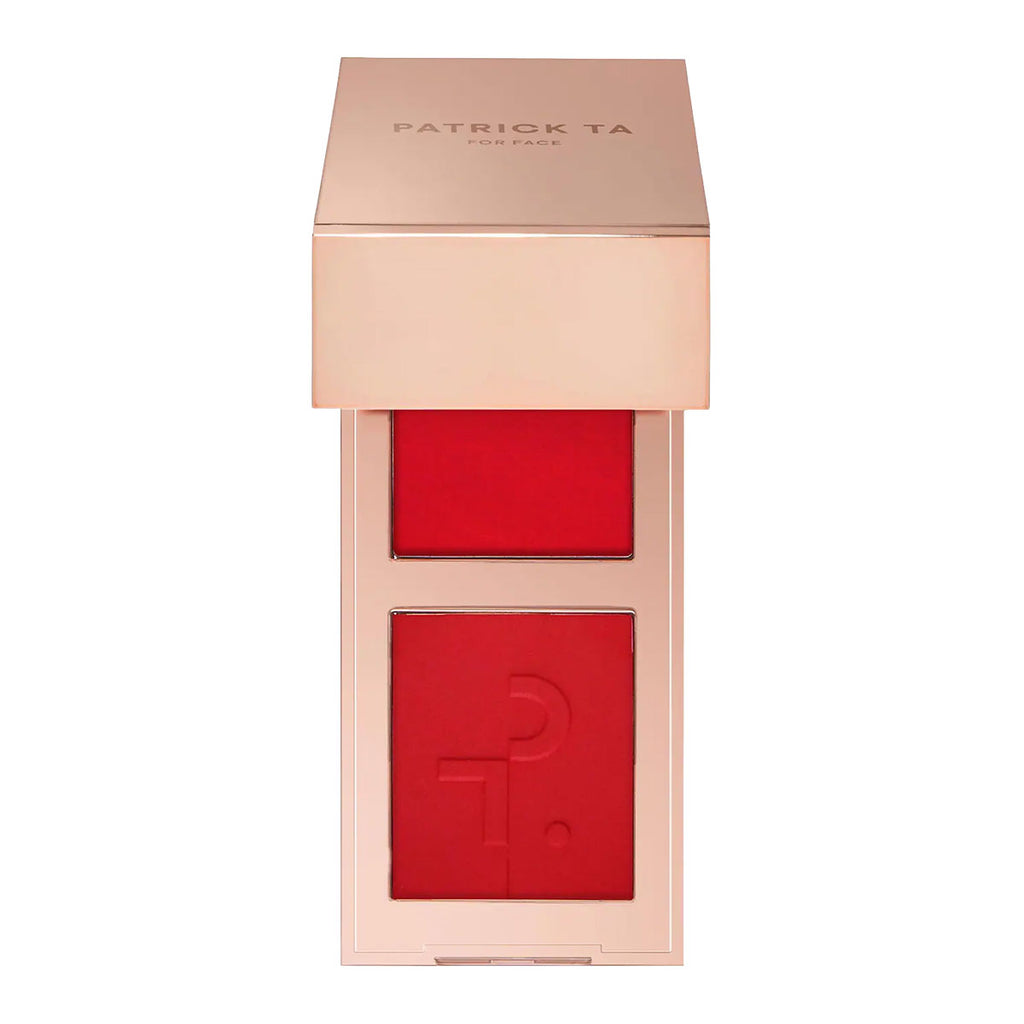 Patrick TA Mini Major Headlines Double-Take Crème & Powder Blush Duo | She left Me On Red