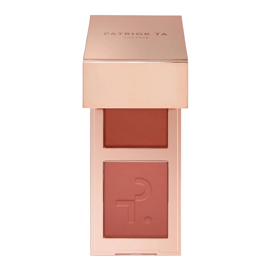 Patrick TA Mini Major Headlines Double-Take Crème & Powder Blush Duo | She's Blushing