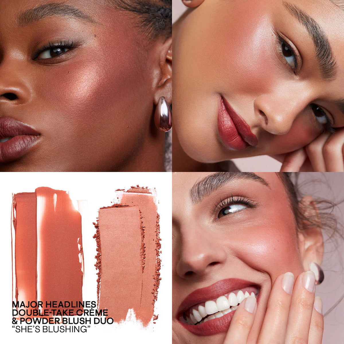 Patrick TA Mini Major Headlines Double-Take Crème & Powder Blush Duo | She's Blushing