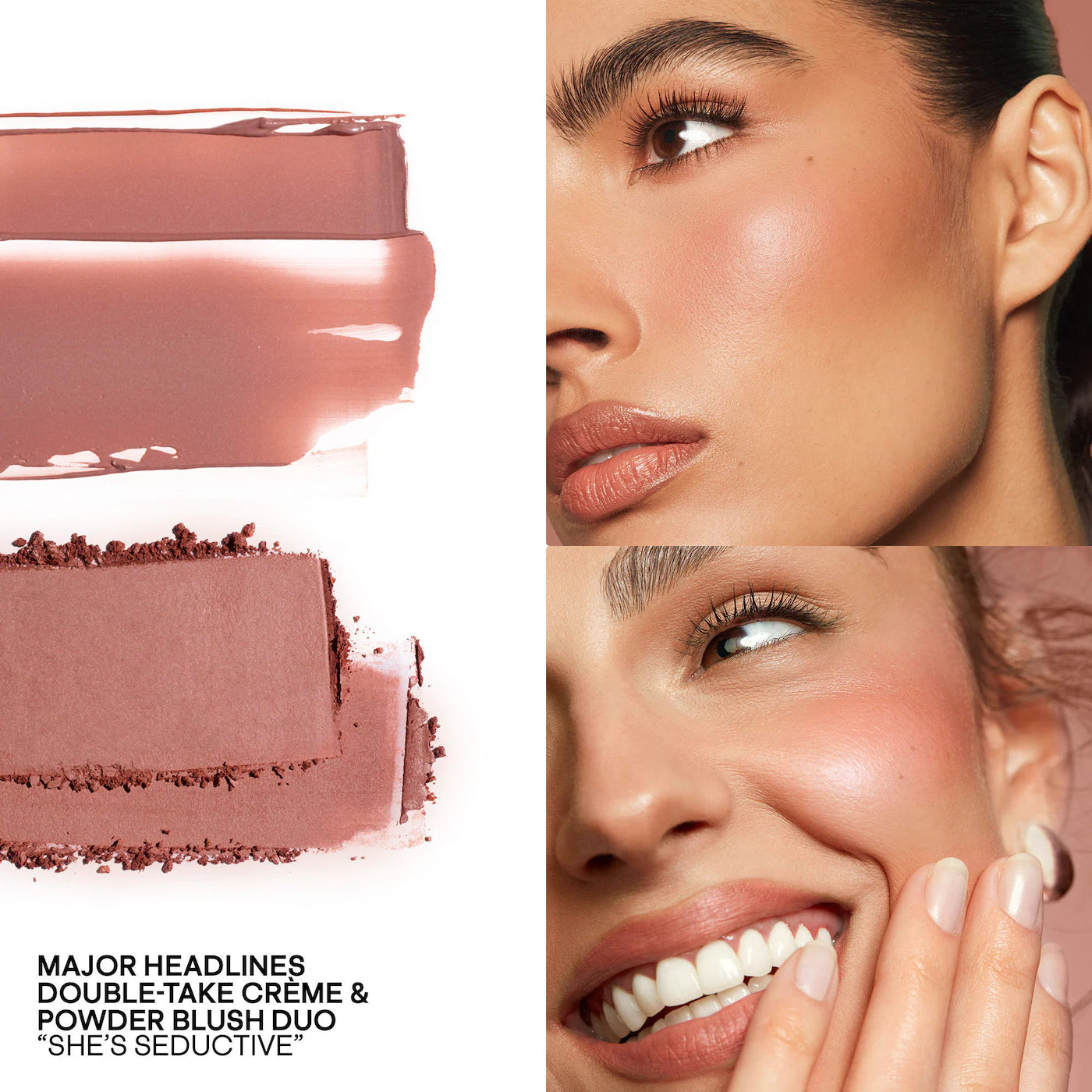 Patrick TA Mini Major Headlines Double-Take Crème & Powder Blush Duo | She's Seductive