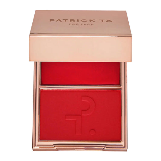 Patrick TA Major Headlines Double-Take Crème & Powder Blush | She Left Me On Red