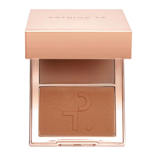 Patrick TA Major Sculpt Crème Contour & Powder Bronzer Duo | She's Bronzed (Warm Medium)